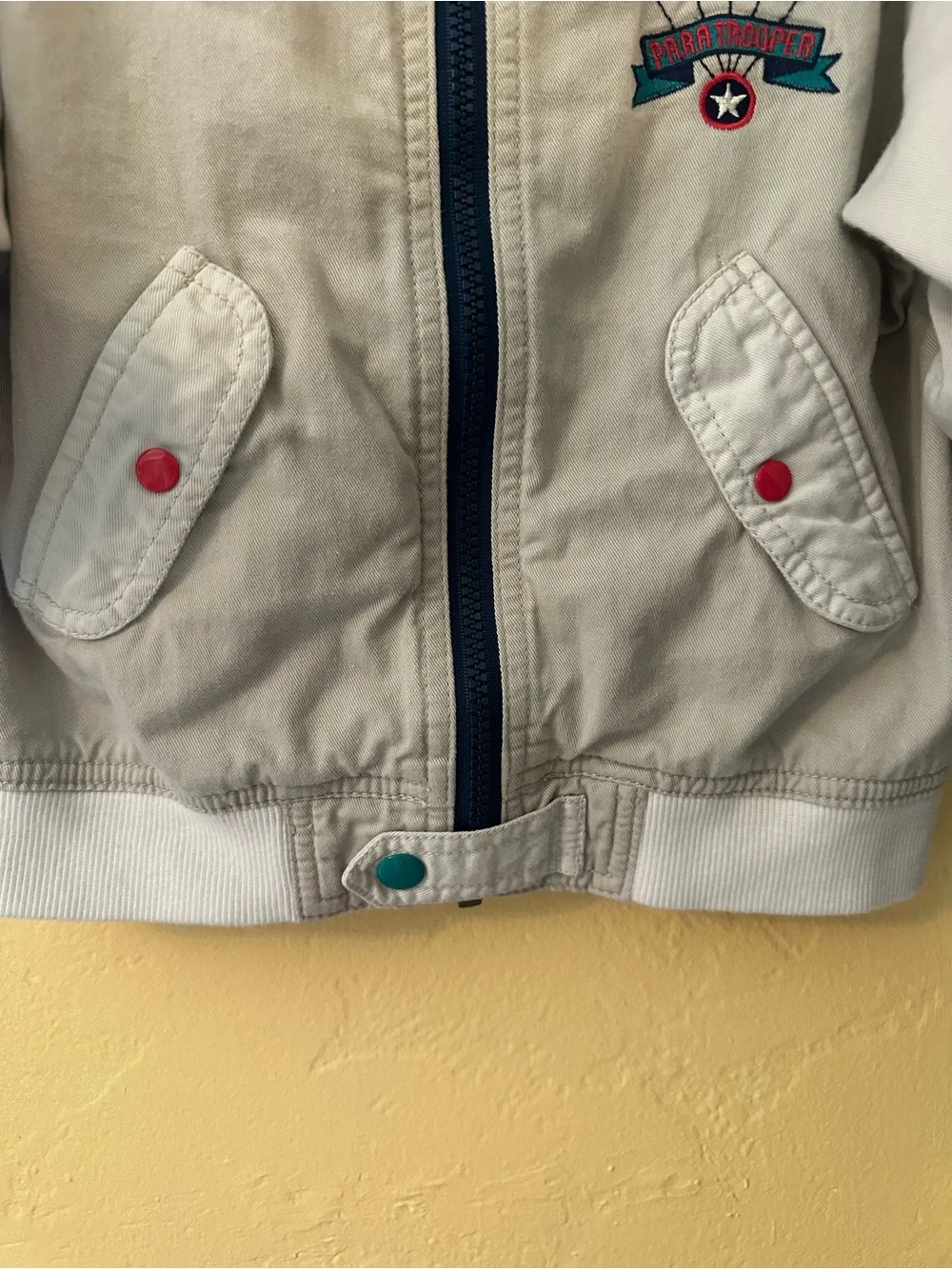 Vintage 90s Gymboree Rainbow Tag Paratrooper Jacket